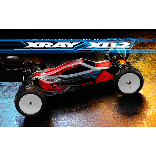 XRAY XB2 2022  2WD 1/10 Electric Off road Buggy - Dirt Edition XY320012