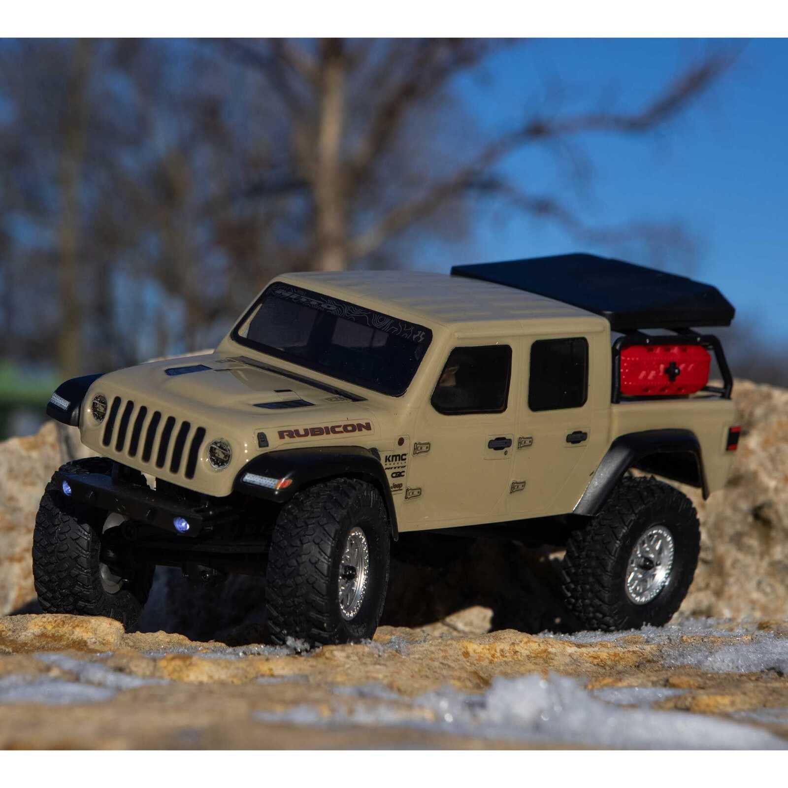 Buy Axial SCX24 Jeep Gladiator 1/24 Crawler RTR Beige - AXI00005T1