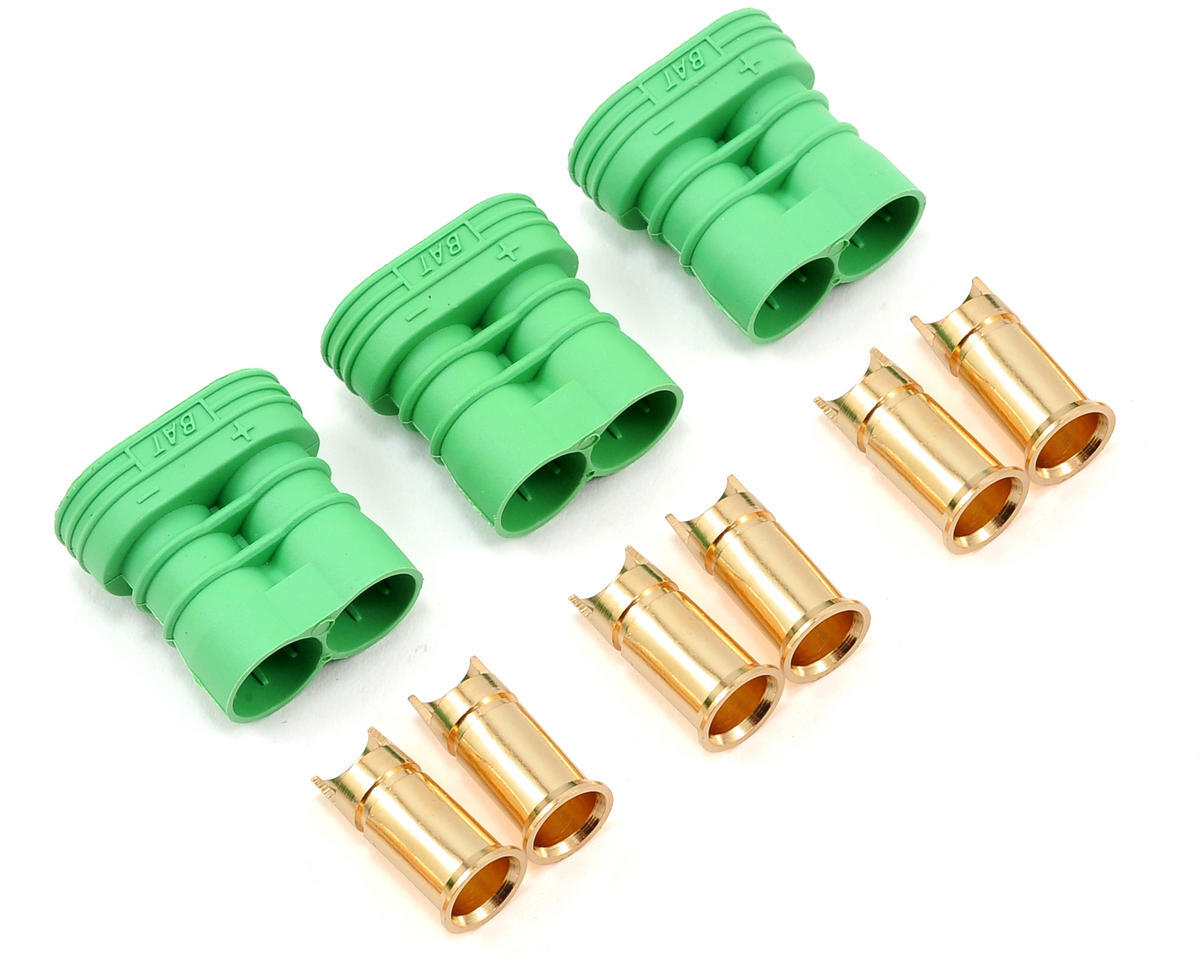 Castle Creations Polarized Bullet Connectors, Female, 6.5mm, CC-BULLET-6.5PF CSE011006900