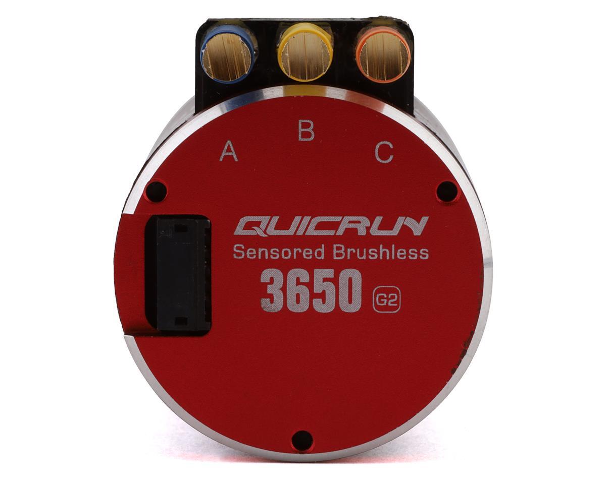 Buy Hobbywing 30404309 Quicrun 3650 G2 Sensored Brushless Motor (10.5T)