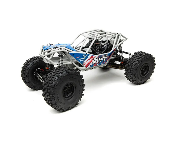 Axial 1/10 RBX10 Ryft 4WD Rock Bouncer AXI03005 Upgrade Parts Aluminum Rear Knuckle Arm 6Pc Set Red 