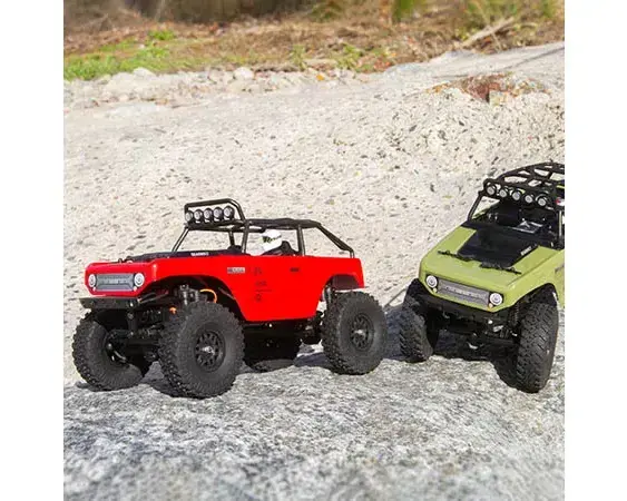 Buy Axial SCX24 Deadbolt 1/24 Scale Crawler RTR Red - AXI90081t1