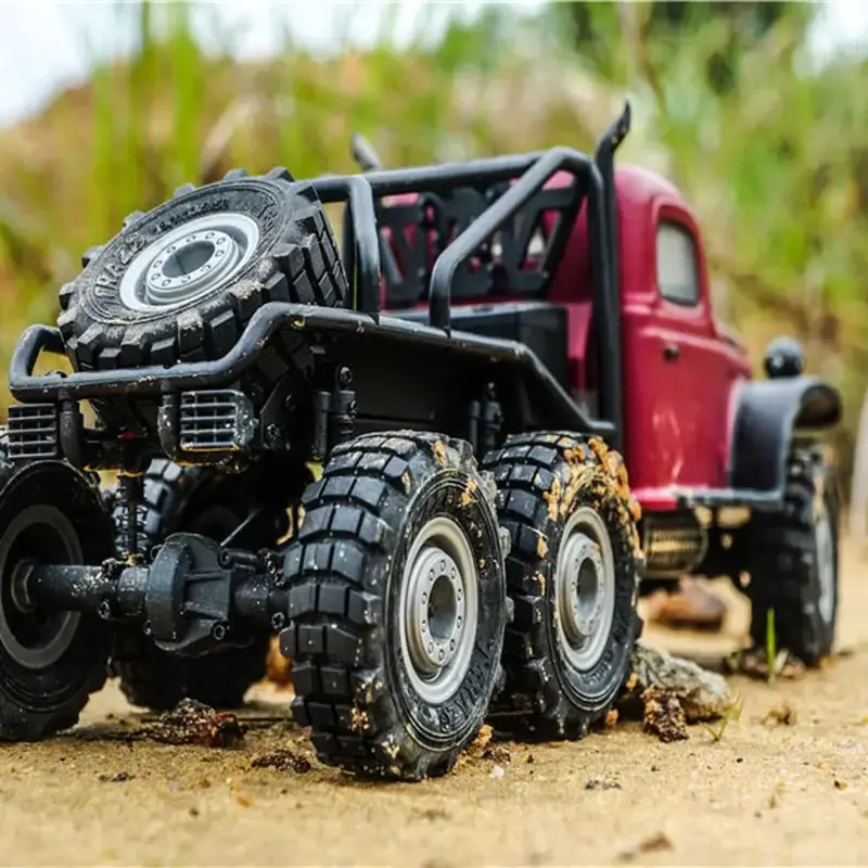 Buy FMS Roc Hobby Atllas 6x6 1/18 Scale Crawler RTR Red - ROC002RTR-RD