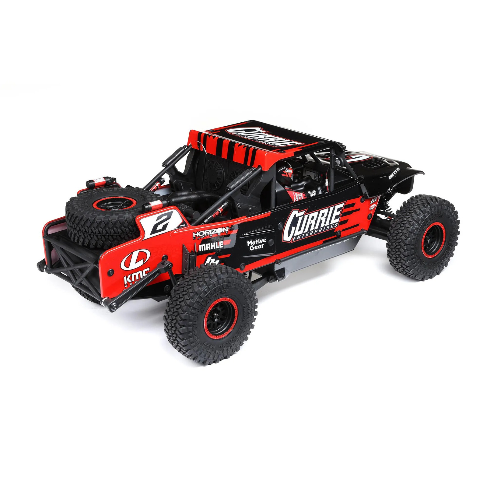 Losi 1/10 Hammer Rey Currie Edition 4WD EBL Rock Racer Red/Black RTR - LOS03030T1