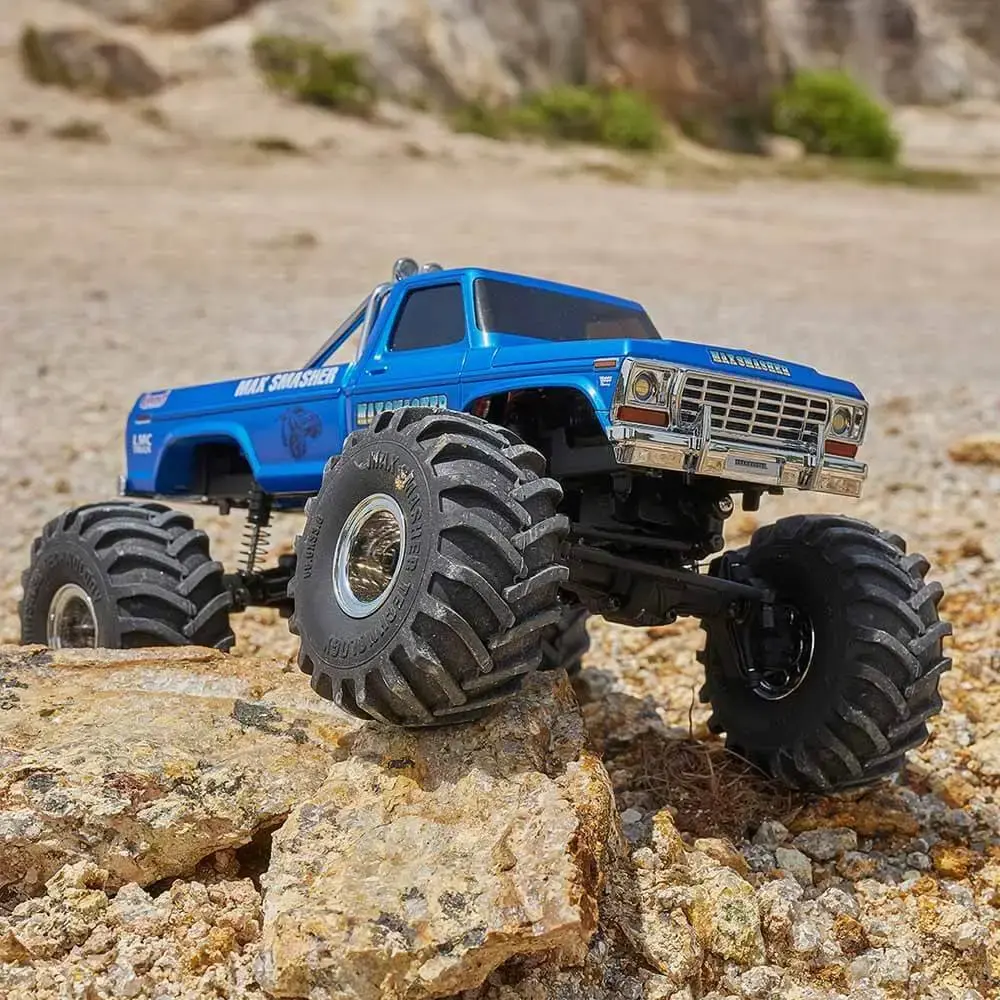 FMS FCX24 1/24 Smasher 4WD Monster Truck RTR - FMS12402RTRBU