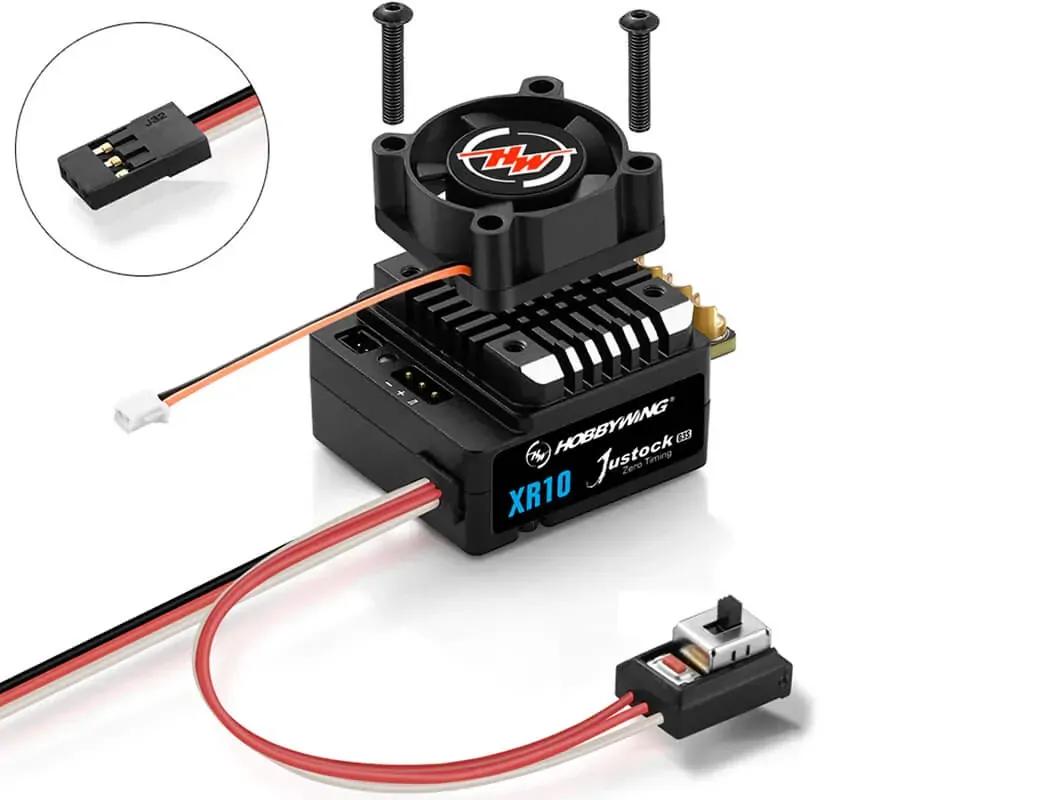 Buy Hobbywing Combo XR10 Justock G3S ESC/Justock G2.1 10.5T Fixed