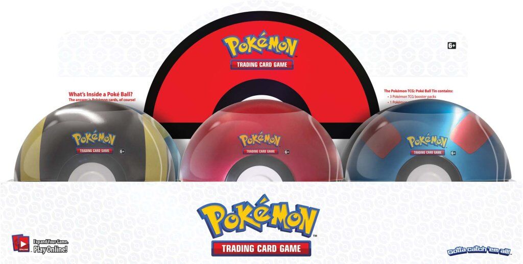 Buy Pokemon TCG: Best of Pokeball Tin - 210-41257 Buy Pokemon TCG: Best of Pokeball Tin - 210-41257