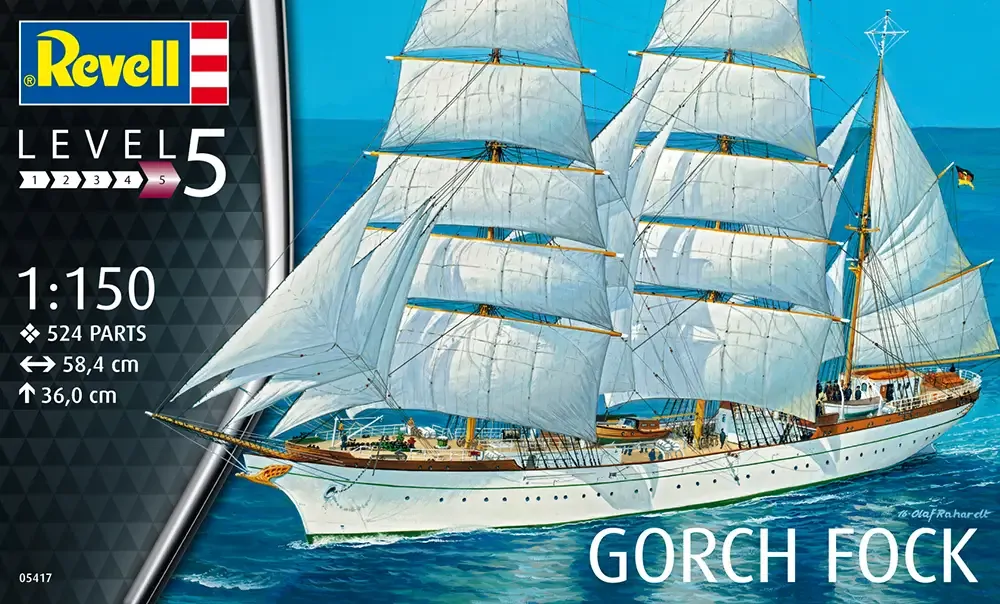 Buy Revell Gorch Fock Plastic Model Kit 1/150