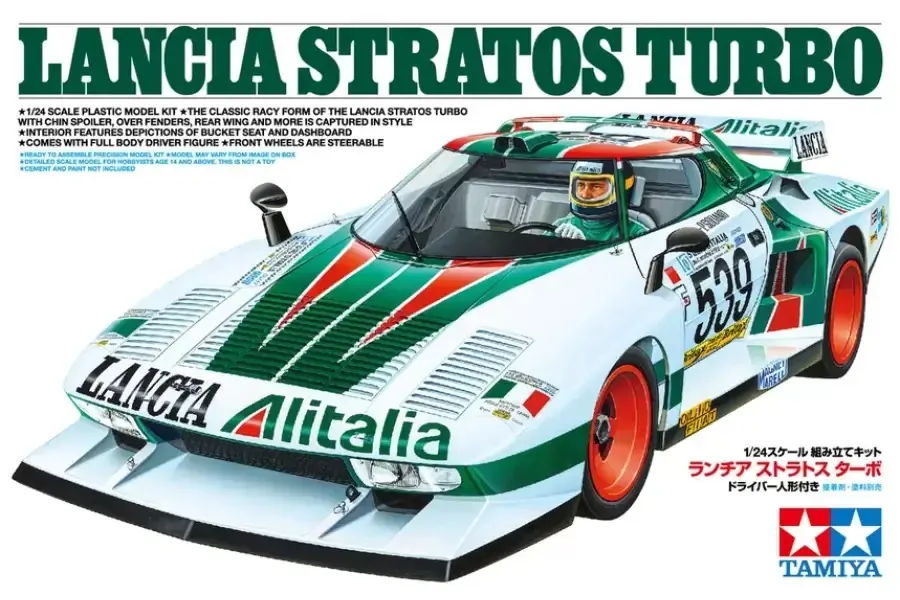 Buy Tamiya 1/24 Lancia Stratos Turbo Model Kit
