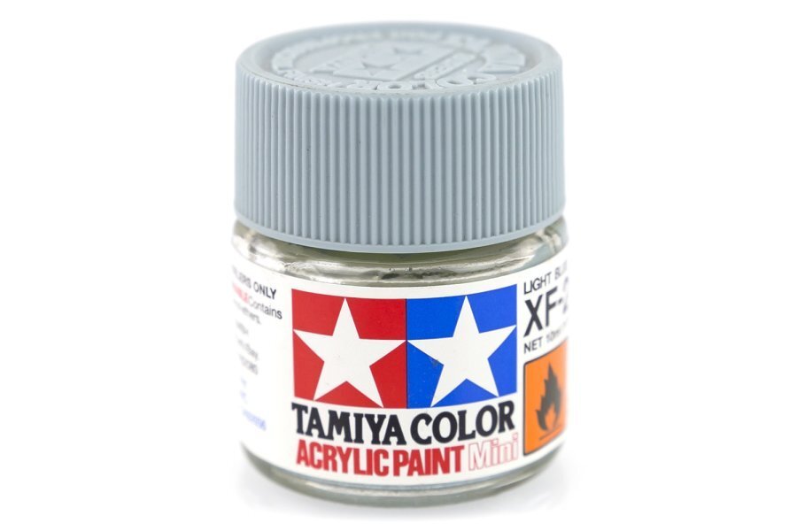 Tamiya Flat Light Blue Acrylic Paint (10ml) #XF-23 - Hobby Time RC