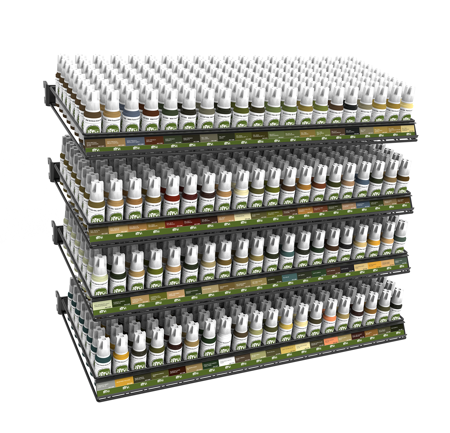 Buy AK Interactive Display Module: 80 AFV Colors Module