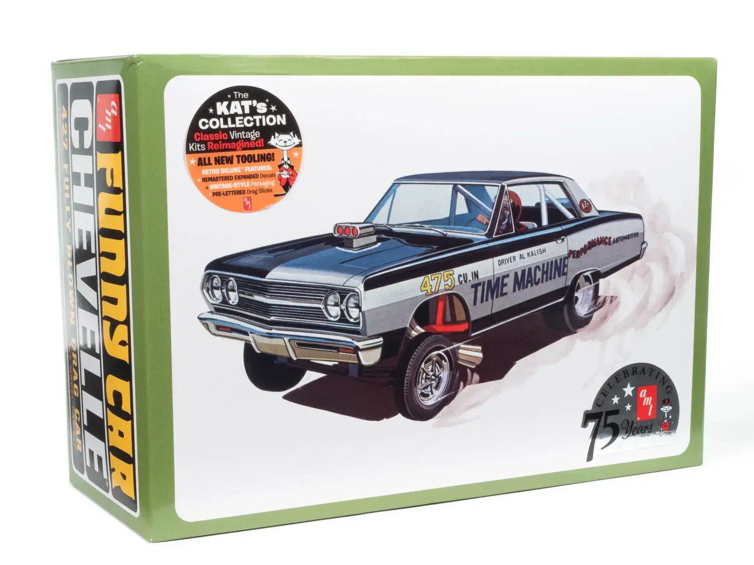 Time Machine Plastic Model Buy AMT 1/25 1965 Chevy Chevelle AWB