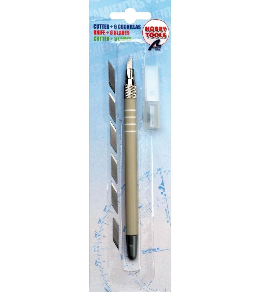 Buy Artesania Cutter for Designer with Soft Handle & 6 Blades