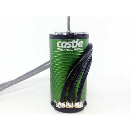 Castle Creations Brushless Motor, Sensored, 4-Pole, 1415-2400Kv, CC-SENS-1415-2400