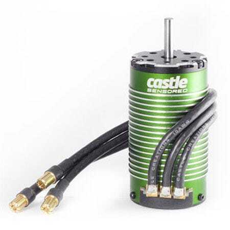 Castle Creations Brushless Motor, Sensored, 4-Pole, 1512-2650Kv, CC-SENS-1512-2650