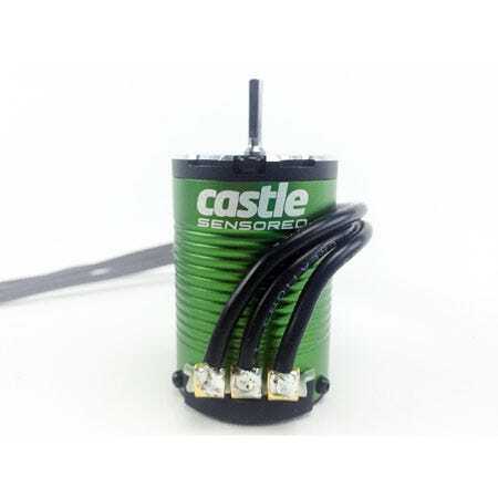 Castle Creations Brushless Motor, Sensored, 4-Pole, 1410-3800Kv, CC-SENS-1410-3800