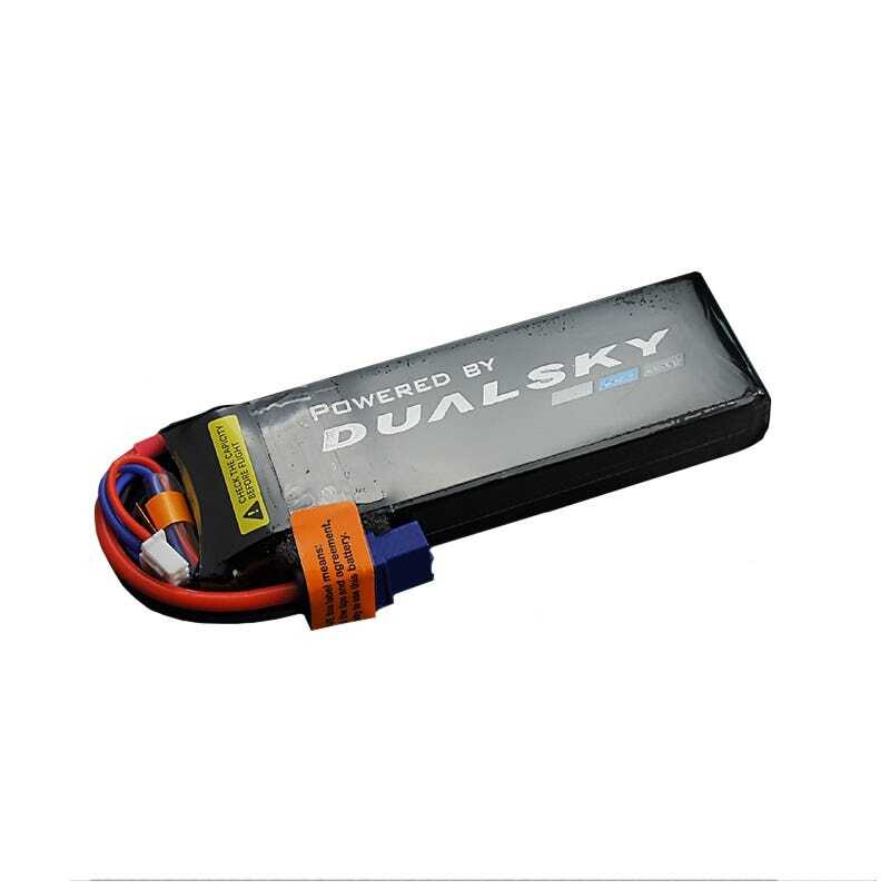 Dualsky 1300mah 5S 18.5v 50C HED Lipo Battery with XT60 Connector