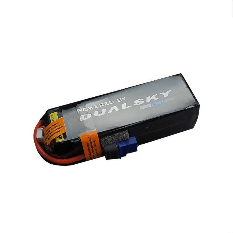 Dualsky 2200mah 4S 14.8v 50C HED Lipo Battery with XT60 Connector