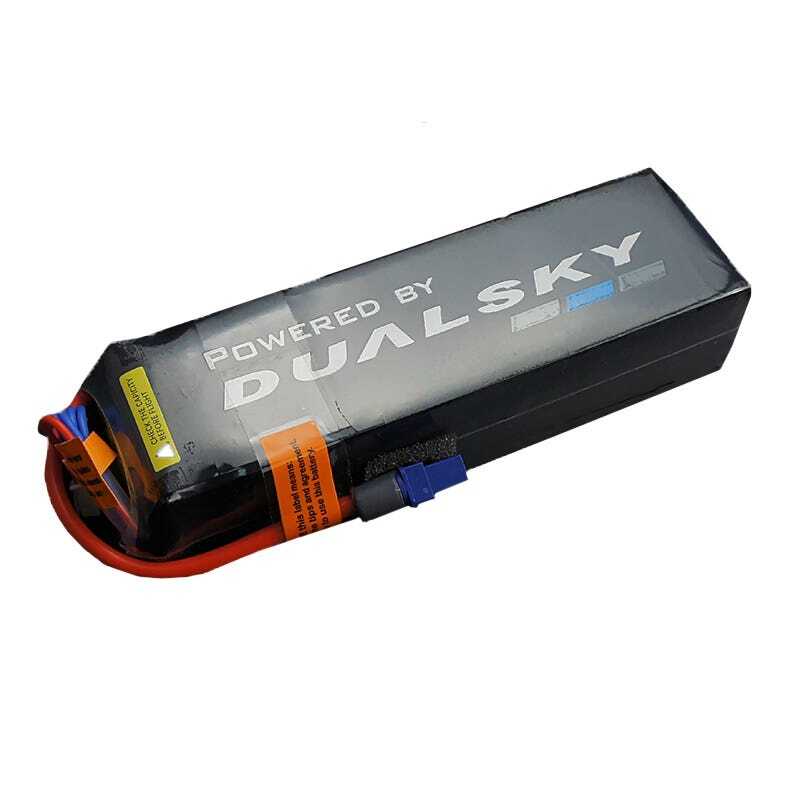 Dualsky 3700mah 2S 7.4v 50C HED Lipo Battery with XT60 Connector