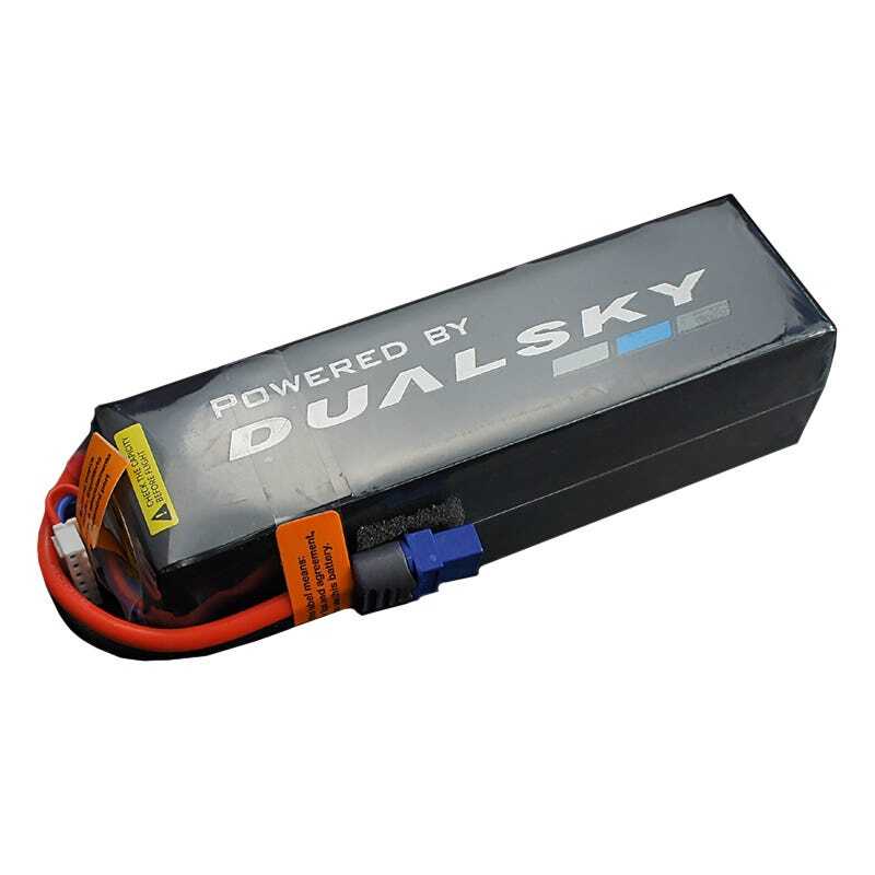 Dualsky 4350mah 2S 7.4v 50C HED Lipo Battery with XT60 Connector