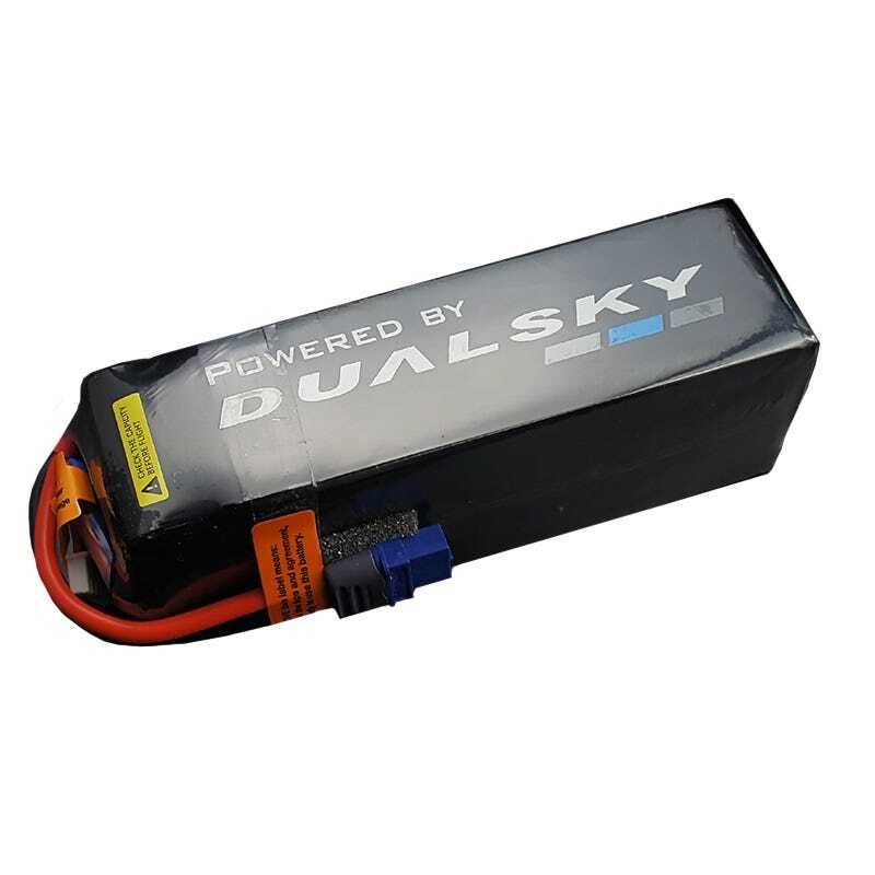 Dualsky 5050mah 6S 22.2v 50C HED Lipo Battery with XT60 Connector