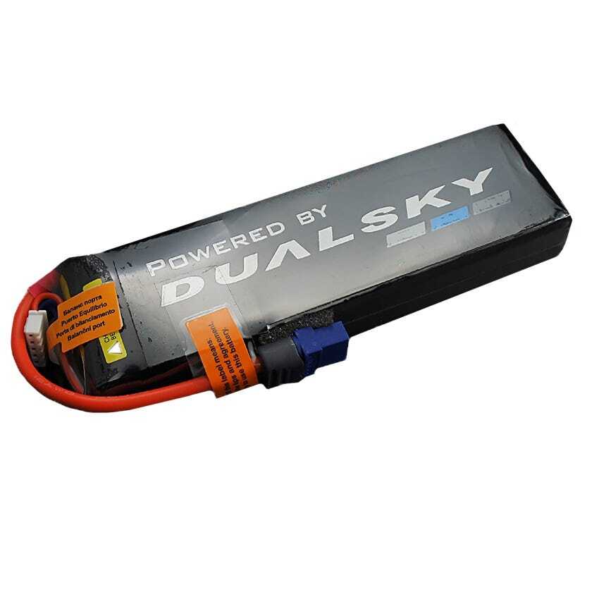 Dualsky 5900mah 2S 7.4v 45C HED Lipo Battery