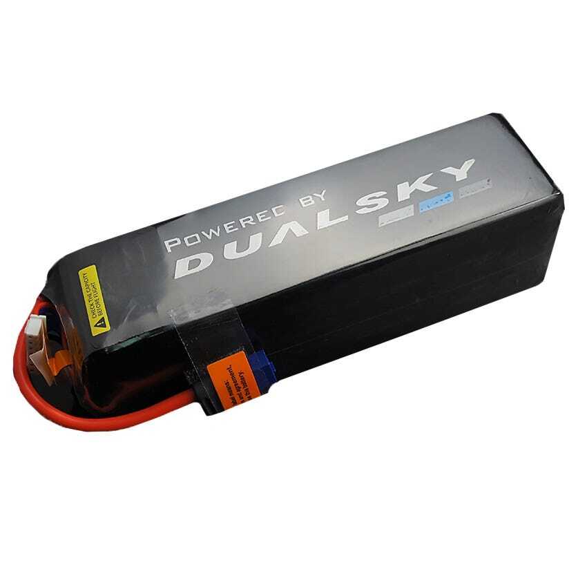 Dualsky 5900mah 6S 22.2v 45C HED Lipo Battery
