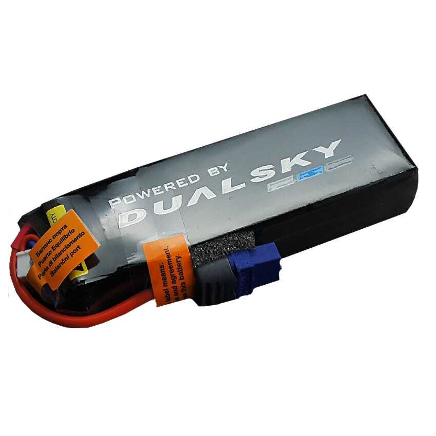 Dualsky 6400mah 2S 7.4v 45C HED Lipo Battery