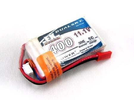 Dualsky 400mah 3S 11.1v 30C ECO LiPo Battery with JST Connector