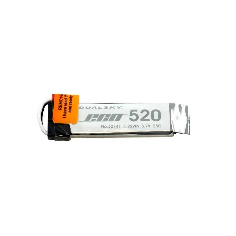 Dualsky 520mah 1S 3.7v 20C LiPo Battery with JST Connector