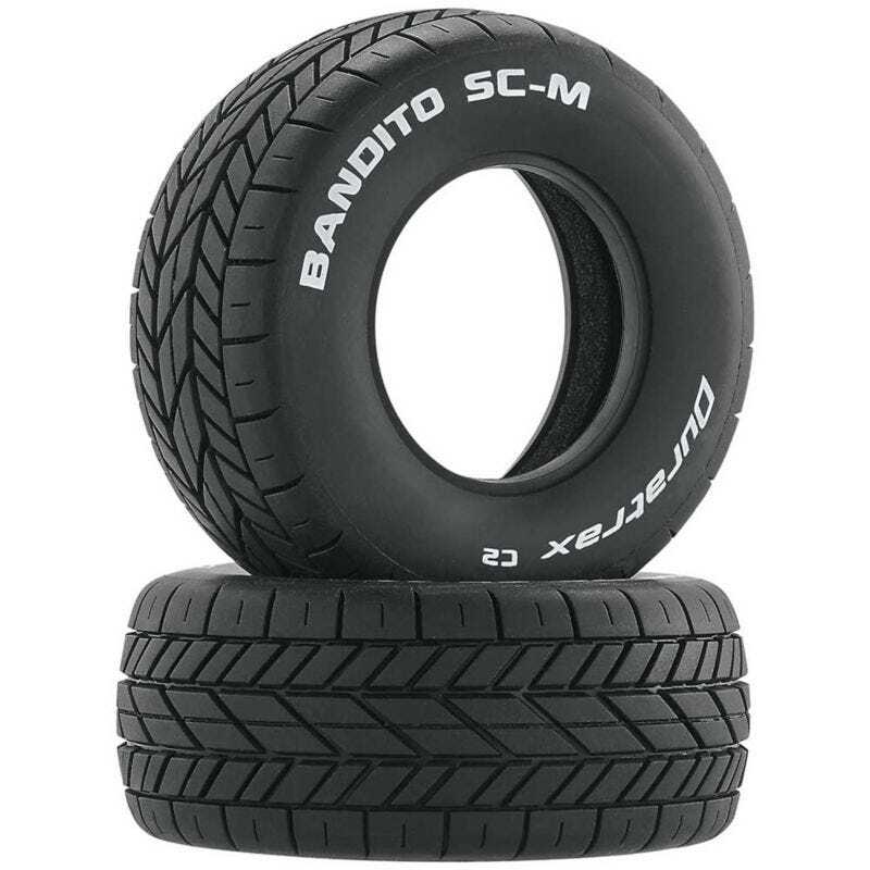 Duratrax Bandito SC-M Oval Tire C2, 2pcs