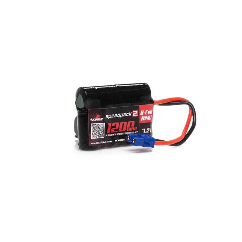 Dynamite 1200mah 7.2v NiMH 2/3A Speed Pack Battery with EC3 Connector