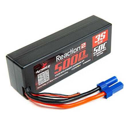 Dynamite 5000mah 3S 11.1v 50C Hard Case LiPo Battery with EC5 Connector
