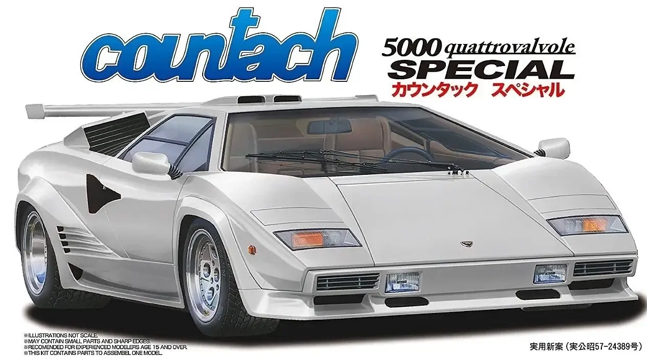 Buy Fujimi 1/24 Lamborghini Countach 5000 Special (RS-53) Plastic Model Kit