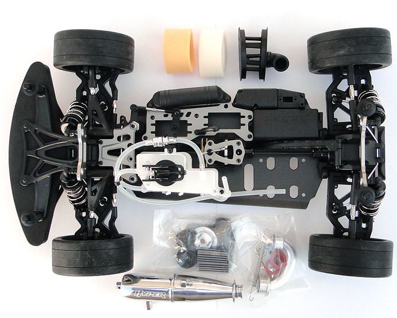 Hobao Hyper VT 1/8th Nitro Kit Rolling Chassis - HB-VT