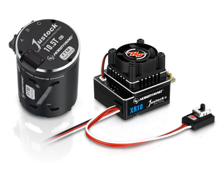 Buy Hobbywing Combo XR10 Justock G3S ESC/Justock G2.1 10.5T Fixed