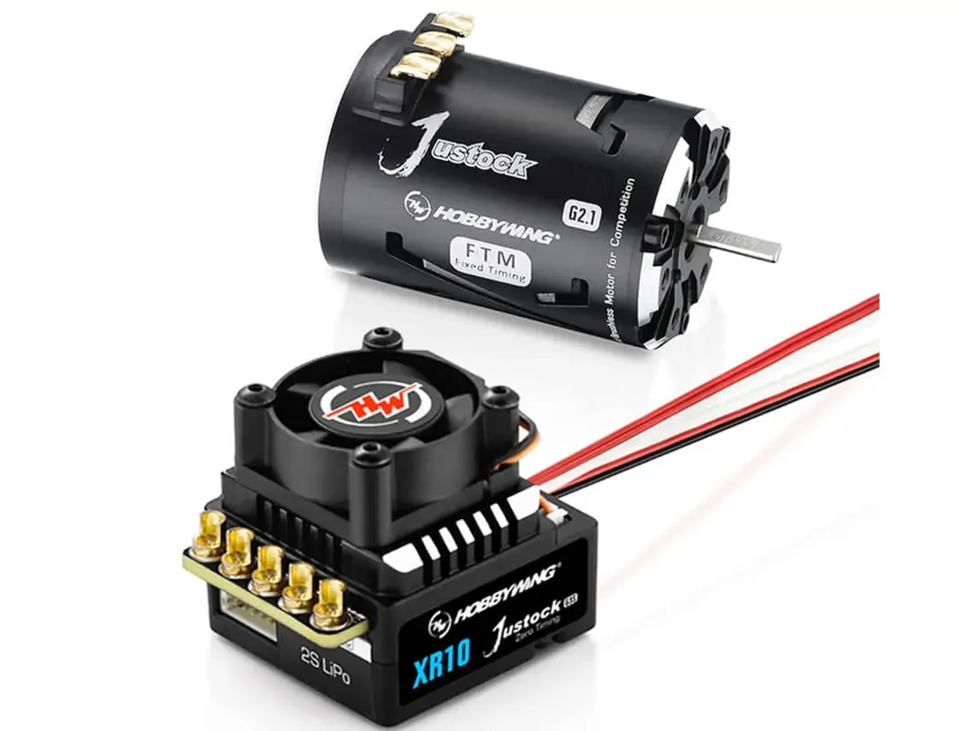 Buy Hobbywing Combo XR10 Justock G3S ESC/Justock G2.1 10.5T Fixed