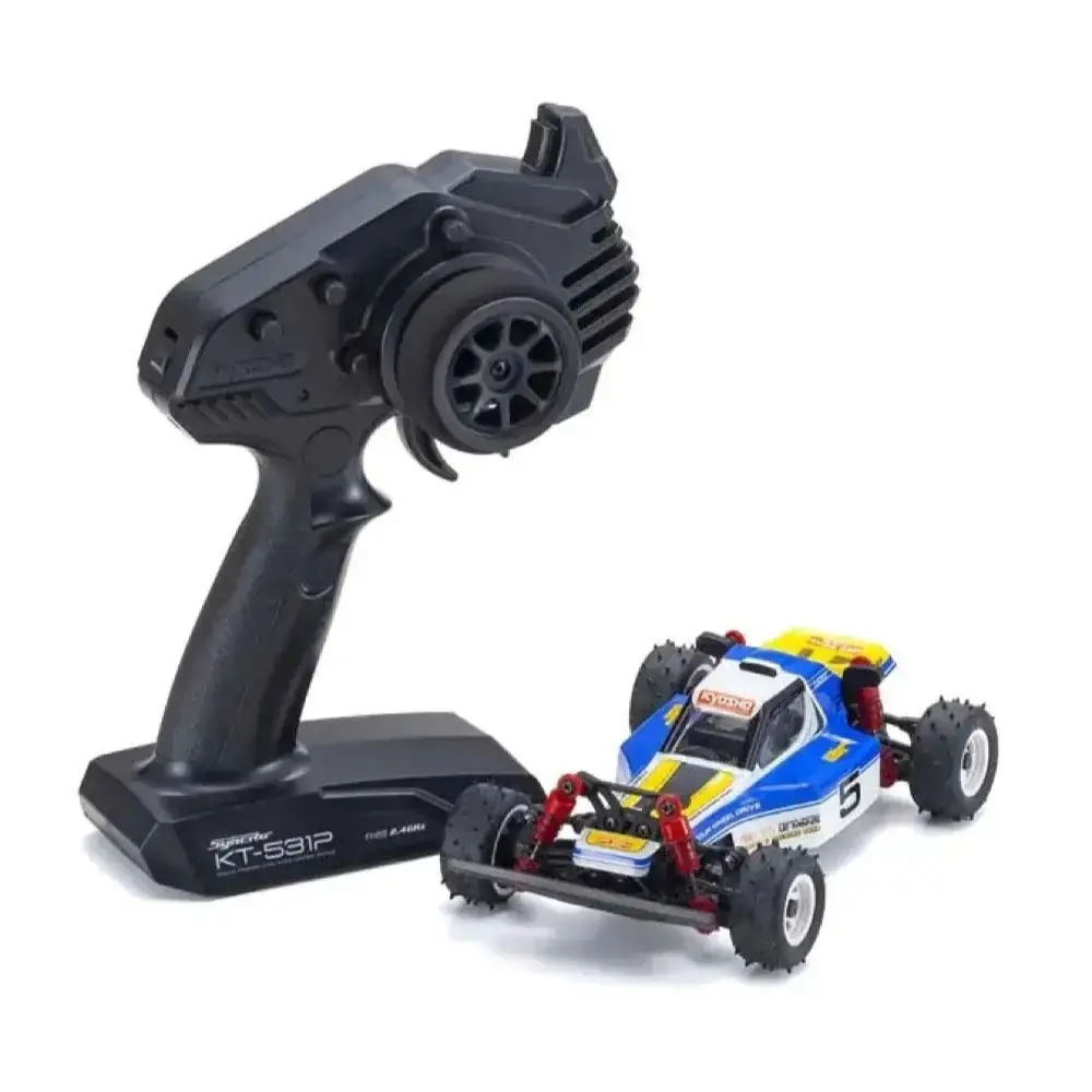 Buy Kyosho Mini-Z Buggy Ready Set Optima Blue/White - KYO-32094BW