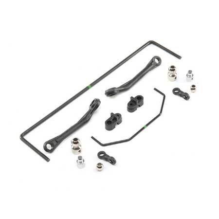 Losi Front and Rear Sway Bar Set 4.8mm 5t Mini WRC LOS354000 for sale online