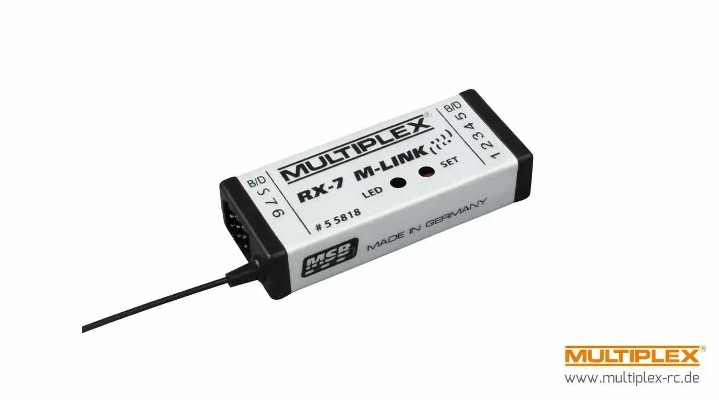 Multi Link Receiver Module Order Multiplex Receiver Rx-7 M-Link 2.4 Ghz