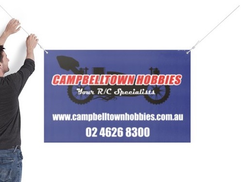 Campbelltown hobbies Pit Banner
