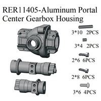 Redcat Aluminium Portal Center Gearbox Housing