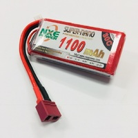 NXE 7.4V 1100Mah 30C Soft Case With Deans Plug - 1100SC302SDEAN