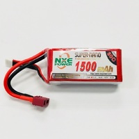 NXE 11.1V 1500Mah 30C Soft Case With Deans Plug