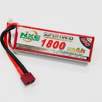 NXE 7.4V 1800Mah 40C Soft Case With Deans Plug - 1800SC402SDEAN