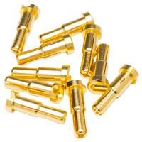 1Up Racing LowPro 4/5MM Stepped Bullet Plugs (10Pcs) - 190407