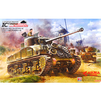 British Sherman Ic Firefly Composite Hull with Accessories ASUKA Model | No. 35-028 | 1:35