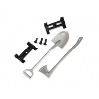 Shovel/ axe/ accessory mount/ mounting hardware