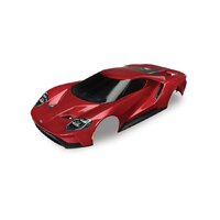 Traxxas 1/10 Red Ford GT Painted Body Shell 8311R