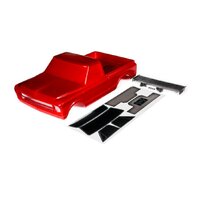 Traxxas 1/10 Chevrolet C10 Red Painted Body Shell w/ Rear Wing & Decals 9411R